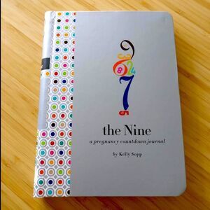 Pregnancy countdown Journal the Nine by Kelly sopp NWt health/wellness/diet book